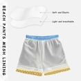 thumbnail image 4 of Boys Swim Trunks Beach Board Shorts Quick Dry Toddler Swimsuit Bathing Suits with Mesh Lining, 4 of 6