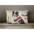 thumbnail image 2 of Carolines Treasures DAC1229PW1216 16 x 12 in. Unisex Australian Shepherd Christmas Fabric Decorative Pillow, 2 of 4