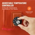 thumbnail image 4 of VEVOR Chauffe-Tambour en Métal de 5 Gallons 800 Watts Largeur 7,75 Pouces 86-302°F Réglable, 4 of 9
