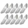 thumbnail image 1 of Conector de Esquina Universal para Muebles de 10 Piezas, Conector de FijacióN en áNgulo, de Soporte Triangular, Soporte de Esquina de Acero Inoxidable, 1 of 8