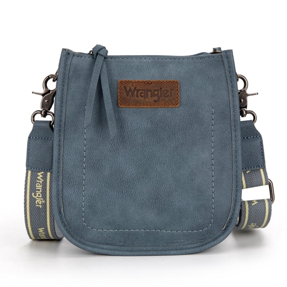 Wrangler Small Crossbody Bags for Women Cute Mini Purses Shoulder Handbag, Jean