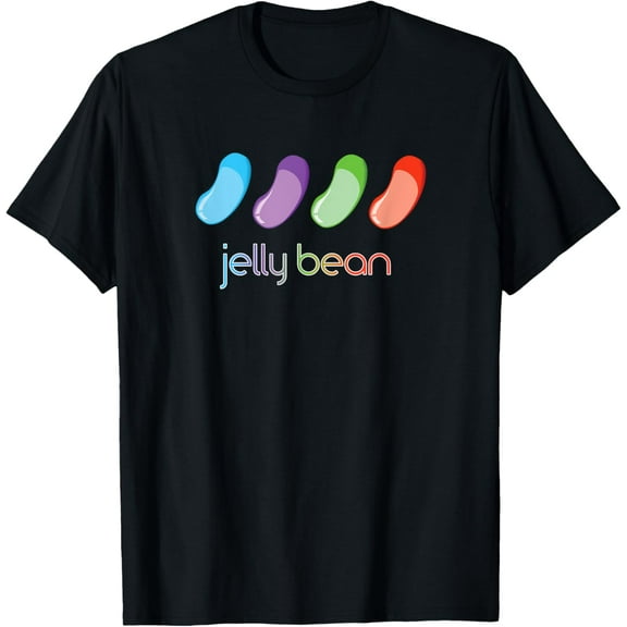 Jelly Bean T-Shirt men and women can wear, black, white, gifts