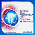 thumbnail image 2 of Sensodyne Cavity + Sensitivity Toothpaste, Fluoride Toothpaste for Sensitive Teeth and Cavity Protection, 2.7 oz, 2 of 10