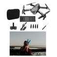 thumbnail image 3 of WIFI gran angular Quadcopter Fly 360 Hover altura mantener doble cámara profesional plegable Drone avión para entrenamiento regalo Drone Cámara única 1080P Soledad aviones no tripulados rc, 3 of 10