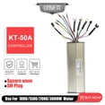 thumbnail image 1 of Bgsha 48V KT-50A Ebike Square Controller With Light line For 3000W Brushless Motor, 1 of 9