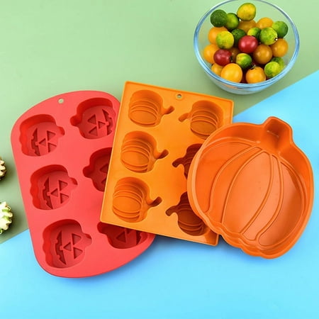 

Halloween Pumpkin Silicone Mould Cake Decoration Fondant Bake Diy Mold
