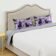 thumbnail image 3 of Yayeee Pillowcase Standard Size Set of 2 Satin Wrinkle Resistant Pillow Case, Halloween Cats, 3 of 7