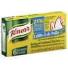 Knorr Reduced Sodium Chicken Flavor Bouillon, 6 count, 2.1 oz