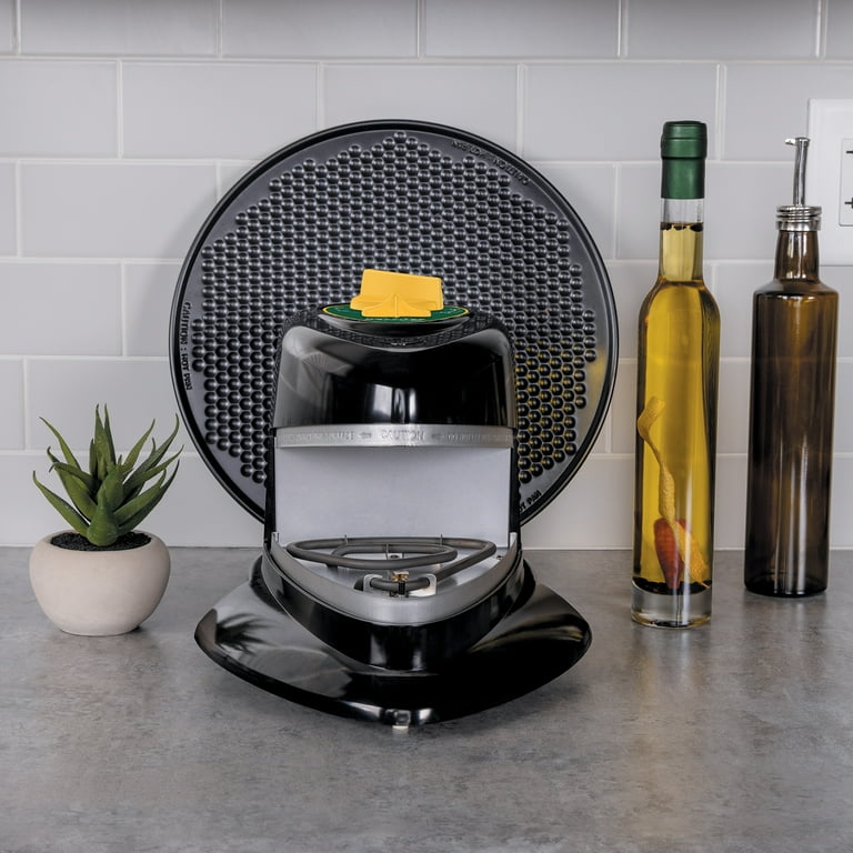 Presto Pizzazz Plus Electric Rotating Pizza Oven Green and Yellow