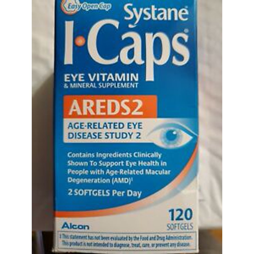 Alcon Systane ICaps Eye Vitamin, 120 ea