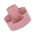 thumbnail image 2 of 360-Degree Rotating MPRINCE Pen Holder for Office and School - Large Capacity, Wear-Resistant, Pink Color, 2 of 5