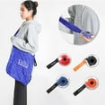 thumbnail image 2 of Foldable Shopping Bag Roll Up Portable Lanyard Reusable Heavy Duty Cloth Large Capacity Multi-functional Grocery Shopper Bag Tote Handbag, 2 of 10