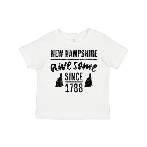 Inktastic New Hampshire Awesome Since 1788 Boys or Girls Toddler T-Shirt