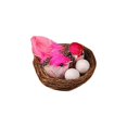 thumbnail image 2 of Nido de pájaro y huevos Nido De Pájaro Artificial Con Adorno De Huevos Artes Del Césped Para La Decoración De Primavera Rosa, 2 of 8