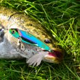 thumbnail image 2 of Señuelos metálicos DW559PP con acción realista para pesca en agua dulce y salada - Incluye 5 anzuelos de diferentes tamaños y pesos (5g a 20g) ideales para capturar lubina, atún, pez vela y más, 2 of 7