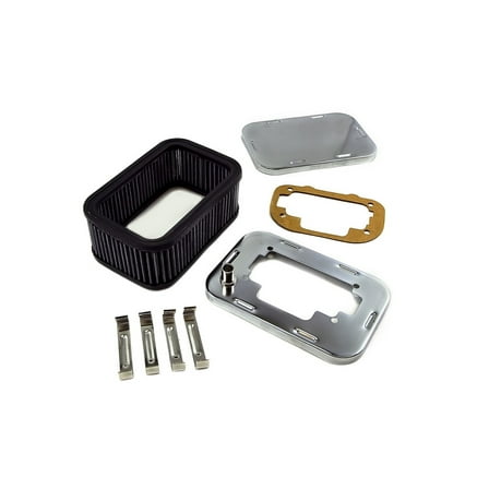 Omix-Ada by RealTruck | 17704.04 | Air Cleaner Assembly, Weber Style | OE Reference: 992173 | Compatible with 1972-1990 Jeep CJ / Wrangler YJ