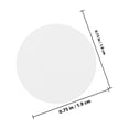 thumbnail image 2 of FONDOTIN 1 Roll Coated Paper Adhesive Sticker Labels Small Round Stickers For Labeling Organizing Home Use 1.9X1.9In, 2 of 7