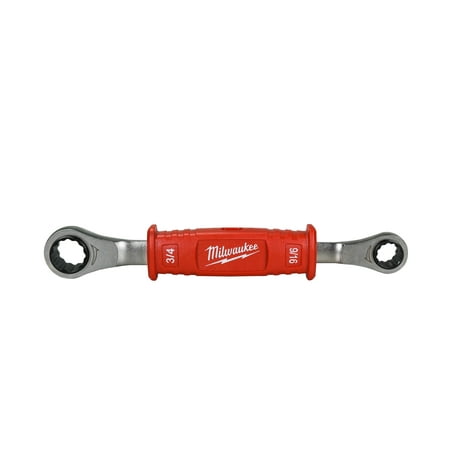 UPC: 0045242539628 | Milwaukee-48-22-9211 Lineman’s 2-in-1 Insulated Ratcheting Box Wrench