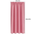thumbnail image 2 of A 42 * 63 Inch (106X160Cm) Blackout Curtain - Curtain 1 Piece Of Curtain - Polyester-Cotton Blend Polyester Curtains, 2 of 7