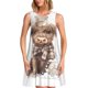 thumbnail image 1 of Fotbe C Vestido de Verano sin Mangas para Mujer – Vestido Midi Línea A, Estilo Camiseta Floral, Vestido Playero Casual y Fluido, 1 of 7