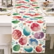 thumbnail image 1 of Mantel de Pascua de 180 x 33 cm, decoración de Pascua para el hogar, mantel rectangular de primavera, decoración de conejito de Pascua para el hogar, la mesa, la fiesta y la cocina., 1 of 6