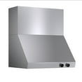 thumbnail image 3 of 30 in. 900 CFM Ducted Wall Mount Range Hood in Stainless Steel, 3 of 9