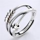 thumbnail image 4 of Qarigey Anillo de ansiedad para aliviar el desgaste ajustable, anillos abiertos, accesorios giratorios en con personalidad, Ropa, zapatos y accesorios Miscelánea, 4 of 6