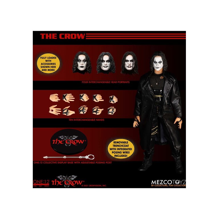 Mezco One 12: Collective The Crow Action Figure, Hand