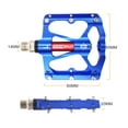 thumbnail image 5 of UPANBIKE Mountain Bike Pedals MTB Pedals Bicycle Flat Pedals Aluminum 9/16" Sealed Bearing Lightweight Platform for Road Mountain BMX MTB Bike, 5 of 7