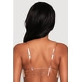 thumbnail image 6 of Womens Stylish Padded Push Up Balconette Bra with Clear Back Straps, 6 of 7