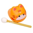 thumbnail image 1 of 2025 New PVC Imitation Wooden Fish Drum - Percussion Instrument, Mind Calming, for Home Decoration, Stress Relief, 1 of 4