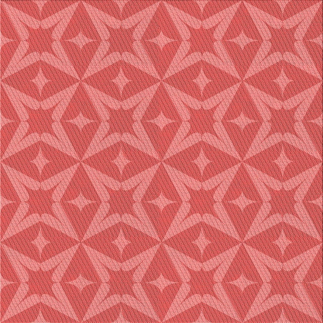 Ahgly Company Tapis d'Intérieur Lavable en Machine Carré Rouge Transitionnel, 7 Pieds Carré
