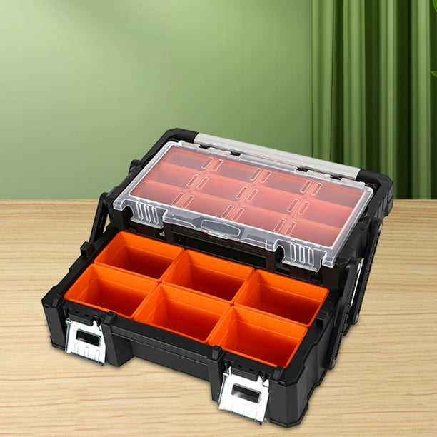 Colaxi Hardware Storage Box Tool Organizer Detachable Screw
