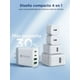 thumbnail image 4 of Cargador Tipo C 40W, 4 en 1 Cargador USB C y USB A 3.0 Carga Rapida con 4 Puertos, Cargador Rápido p, 4 of 7