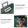 thumbnail image 3 of Balery Koi Pond Lilies Funda de equipaje, fundas para maletas, elástica, lavable, protector de maletas, compatible con maletas de 18 a 32 pulgadas-Medium, 3 of 7
