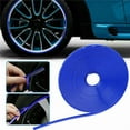 thumbnail image 5 of 8M Car Wheel Rim Edge Protector Vehicle Tire Guard Sticker Rubber Strip Line, 5 of 10