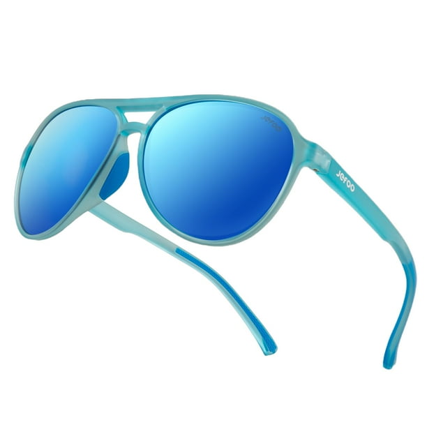 Gafas de Sol Polarizadas Tipo Aviador con Protección UV400 Retro Jefoo