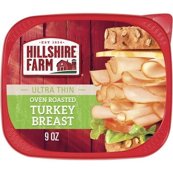Hillshire Farm Sliced Oven Roasted Turkey  Deli Lunch Meat, 9 oz