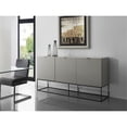 thumbnail image 5 of Casabianca Modern Vizzione Engineered Wood Buffet-Server in Gray, 5 of 7