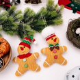 thumbnail image 3 of Adornos de hombrecito de jengibre XINYU Decoración para árbol de Navidad, 3 of 7