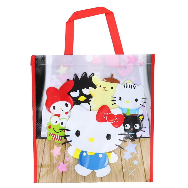 Hello Kitty Eco Foldable Shopping Nylon Bag Reusable Grocery Recycle Tote Bag 