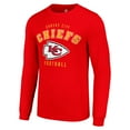 thumbnail image 2 of Men's Starter Red Kansas City Chiefs Long Sleeve T-Shirt, 2 of 3
