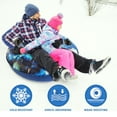 thumbnail image 4 of Graflsoa Starry Sky Inflatable Snow Tube for Winter Fun - Durable PVC, 120cm Diameter, Universal Size for All Ages, Easy to Carry, Safe & Leak-Proof Design, 4 of 7