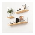 thumbnail image 1 of Estantes montados en la pared Particiones decorativas de pared Estanterías Estantes de almacenamiento Estantes de almacenamiento de pared que no requieren perforación en la pared, 1 of 3