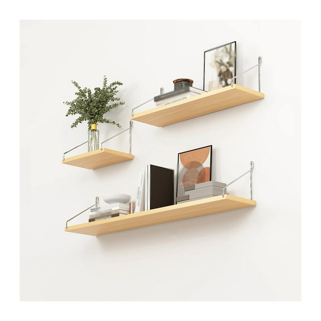 Estantes montados en la pared Particiones decorativas de pared Estanterías Estantes de almacenamiento Estantes de almacenamiento de pared que no requieren perforación en la pared