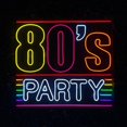 thumbnail image 3 of Craftnamesign 80's Party Neon Sign, Vintage decor led light, 3 of 4