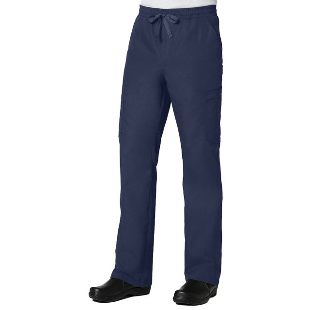 Red Panda Men's Drawstring Cargo Scrub Pant