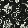 thumbnail image 3 of SAFAVIEH Soho Stanley Abstract Wool Area Rug, Black/Ivory, 5' x 8', 3 of 4