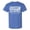 Blue, variant on Mens Graphic T-shirts Short Sleeve Crewneck Tops Alphabet Graphic Streetwear Summer Loose Fit Comfortable T Shirts for Man Army Green XXXL