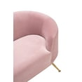 thumbnail image 5 of Pasargad Home BH-S214-V8 Sorrento Lorenzo Velvet Sofa - Pink, 5 of 8